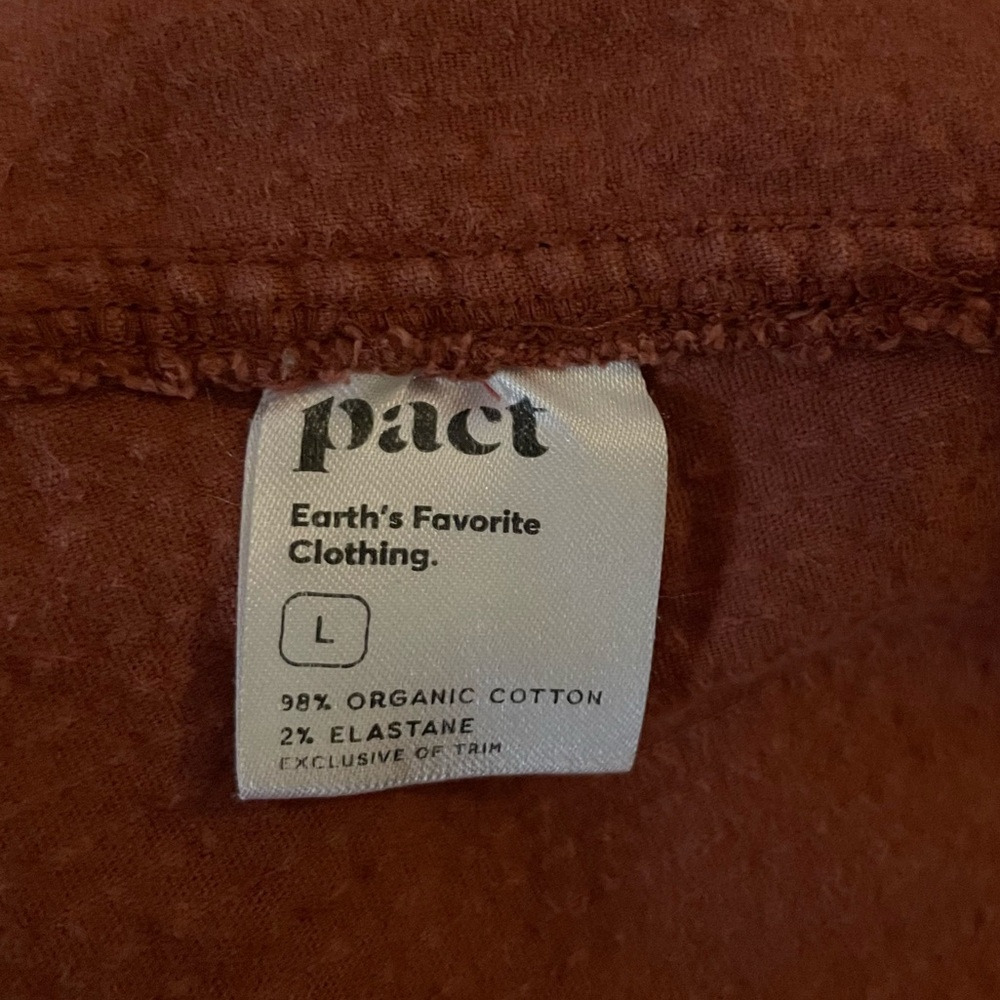 Pact Corduroy Peg Pants in walnut - Picture 5 of 6